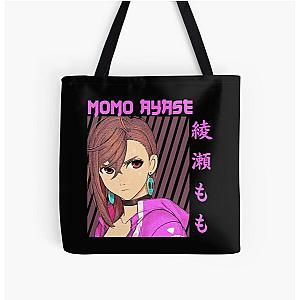 Dandadan - Momo Ayase In Japanese All Over Print Tote Bag