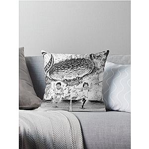 Dandadan - CRAAAAAAAB! Throw Pillow