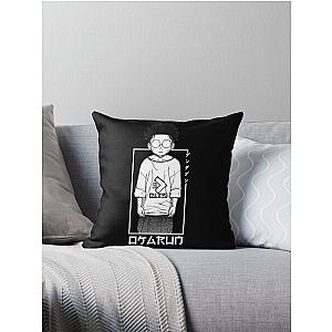 Okarun - Dandadan In Japanese Throw Pillow