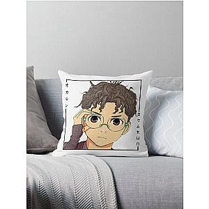 Okarun In Japanese - Dandadan Throw Pillow