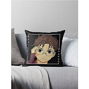 Okarun In Japanese - Dandadan Throw Pillow