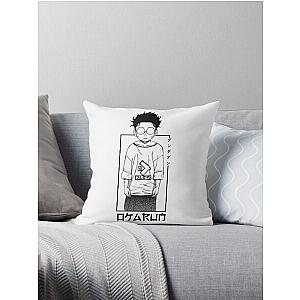 Okarun - Dandadan In Japanese Throw Pillow