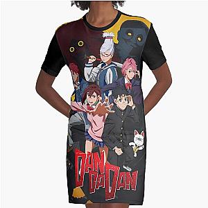 Dandadan Anime Graphic T-Shirt Dress