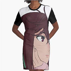 Momo Ayase - Dandadan Graphic T-Shirt Dress