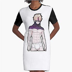 DANDADAN JIJI EVIL EYE MODE (SCI-FI GHOST HORROR ANIMEMANGA ) Graphic T-Shirt Dress