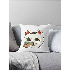 Turbo Granny Dandadan Anime Maneki Neko Manga Throw Pillow