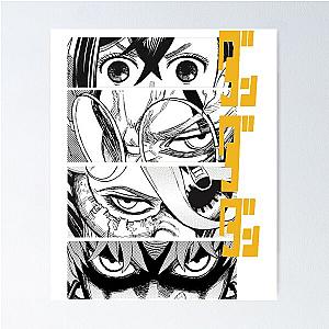 Dandadan Anime Eyes w Kaji  Poster