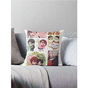 Dandadan Assembly Throw Pillow