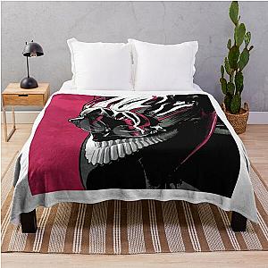 Okarun - The Masked Hero of Dandadan Throw Blanket