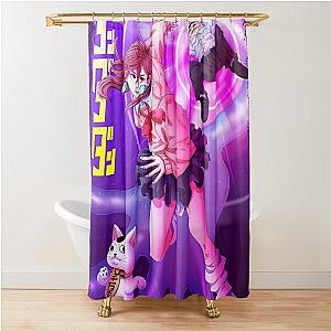 Aesthetic Dandadan Graphic Shower Curtain