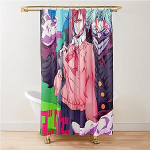 Aesthetic Dandadan Graphic Shower Curtain