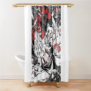 Dandadan poster Shower Curtain
