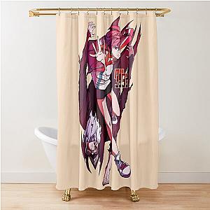 Aesthetic Dandadan Graphic Shower Curtain