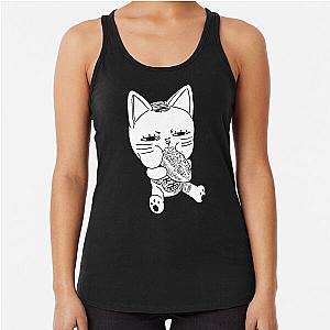 Dandadan turbo cat glizzy Racerback Tank Top