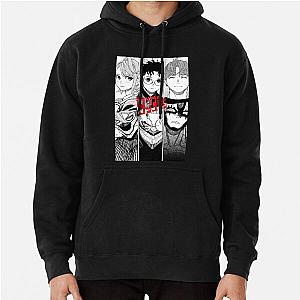 Aira,Okarun and Jiji Dandadan manga  Pullover Hoodie
