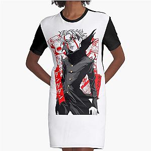 DandaDan Graphic T-Shirt Dress