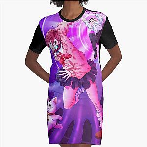 Aesthetic Dandadan Graphic Graphic T-Shirt Dress