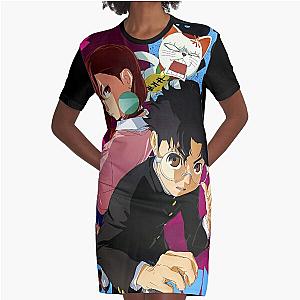 Dandadan Anime Graphic T-Shirt Dress