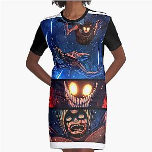 Dandadan manga Okarun Ken Takakura Graphic T-Shirt Dress