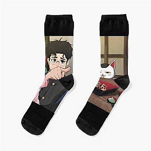 Dandadan Meme- Funny Art Print Socks