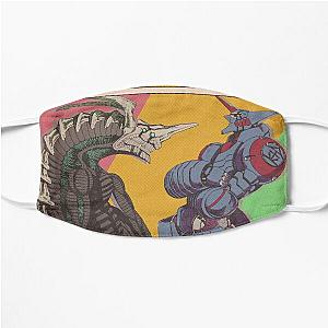 Aesthetic Dandadan Graphic Flat Mask