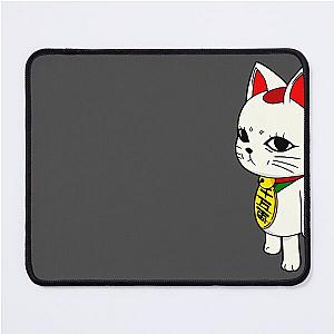 dandadan turbo granny cat side peeking Mouse Pad