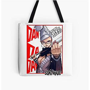dandadan turbo grandma okarun All Over Print Tote Bag