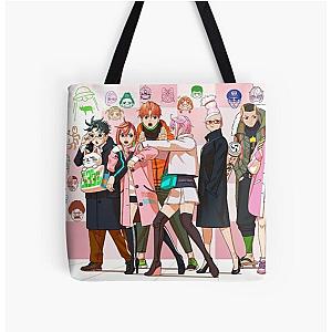 Dandadan Assembly All Over Print Tote Bag