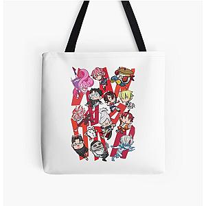 Dandadan All Over Print Tote Bag