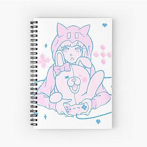 Danganronpa 2: Ultimate Gamer Chiaki Nanami Pastel (Danganronpa 2: Goodbye Despair) Spiral Notebook