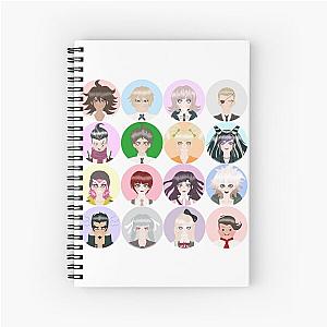 Danganronpa 2: Goodbye Despair cast Spiral Notebook