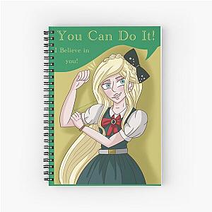 Danganronpa Sonia Nevermind Motivation  Spiral Notebook