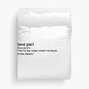 Best Part by Daniel Caesar Duvet Cover