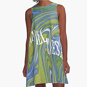 DANIEL CAESAR PSYCHEDELIC A-Line Dress