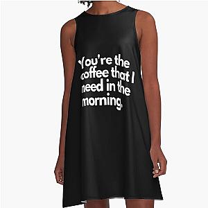 Daniel Caesar Coffee Time A-Line Dress