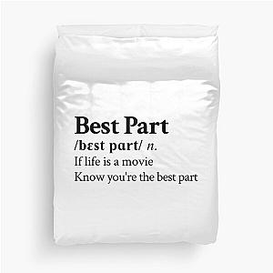 Daniel Caesar Aesthetic Motivational R&B Quote Lyrics Duvet Cover