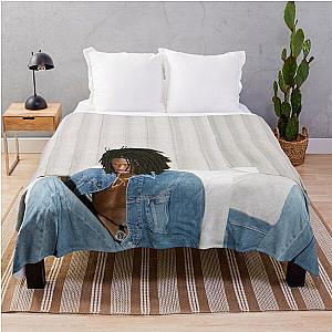 DANIEL CAESAR DENIM Throw Blanket