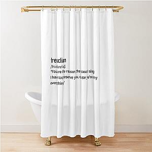 Freudian by Daniel Caesar Shower Curtain