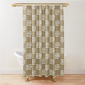 Daniel Caesar Coffee Time Shower Curtain