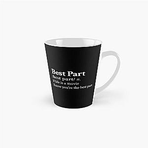 Daniel Caesar Aesthetic Motivational R&B Quote Lyrics Black Tall Mug