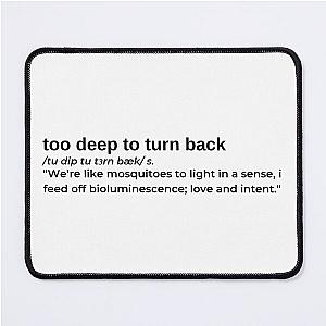 Too Deep To Turn Back by Daniel Caesar Mouse Pad