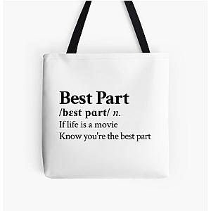 Daniel Caesar Aesthetic Motivational R&B Quote Lyrics All Over Print Tote Bag