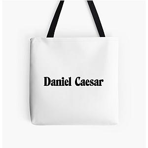 Daniel Caesar Merch Daniel Caesar Logo All Over Print Tote Bag