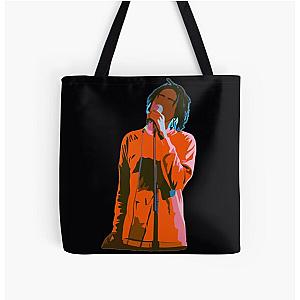 daniel caesar singing 	 	 All Over Print Tote Bag