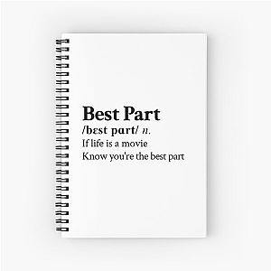 Daniel Caesar Aesthetic Motivational R&B Quote Lyrics Spiral Notebook