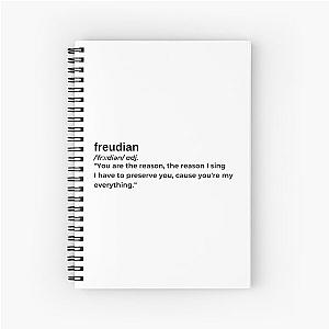 Freudian by Daniel Caesar Spiral Notebook