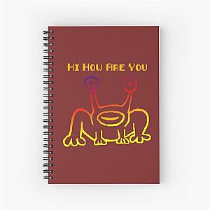 Hi How Are You Shirt Daniel Johnston Album Cover  Austin Texas Keep Austin Weird Frog Mu    Spiral Notebook