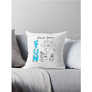 Daniel Johnston - FUN Throw Pillow