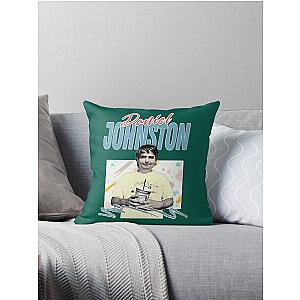 90s Style Aesthetic Daniel Johnston Tribute Design     Throw Pillow