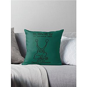 Best Selling - Hi How Are You by Daniel Johnston Merchandise      Throw Pillow